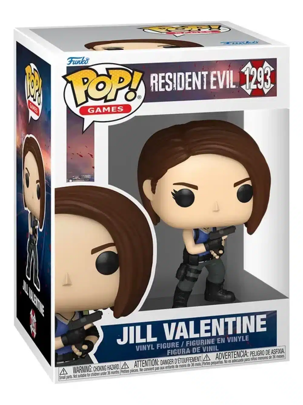 Funko Pop! 1293 Original Jill Valentine Resident Evil