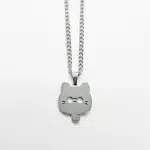 Collar Plateado Gato Gojo Jujutsu Kaisen