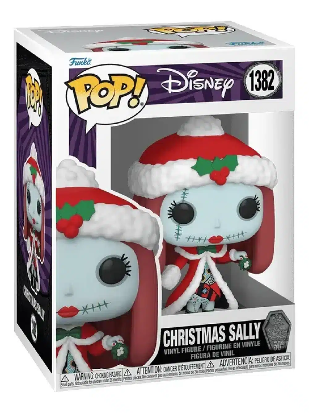 Funko Pop! 1382 Christmas Sally El Extraño Mundo De Jack