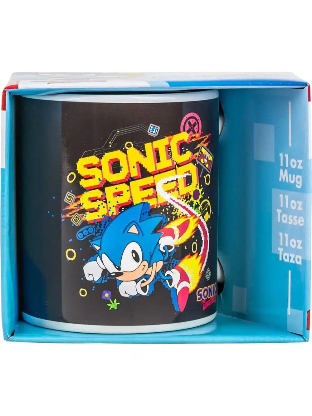 Taza Ceramica Speed Sonic The Hedgehog 325ml