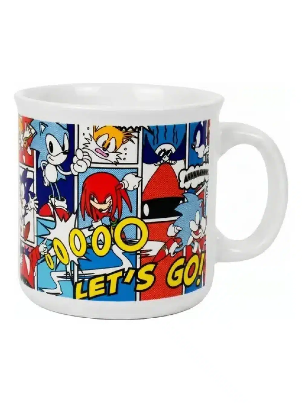 Taza Camping Ceramica Sonic The Hedgehog Comic Panel 591ml