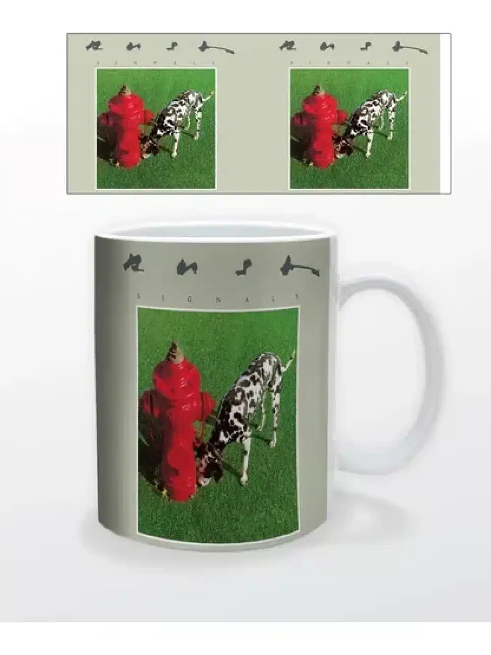Taza Ceramica Signals Album Rush 325ml