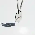 Collar Plateado Gato Gojo Jujutsu Kaisen